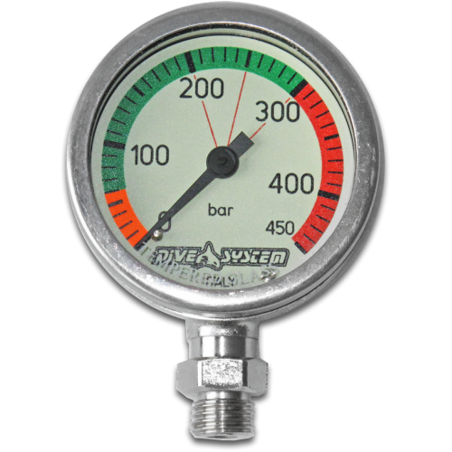 Pressure Gauge 450 bar + Swivel