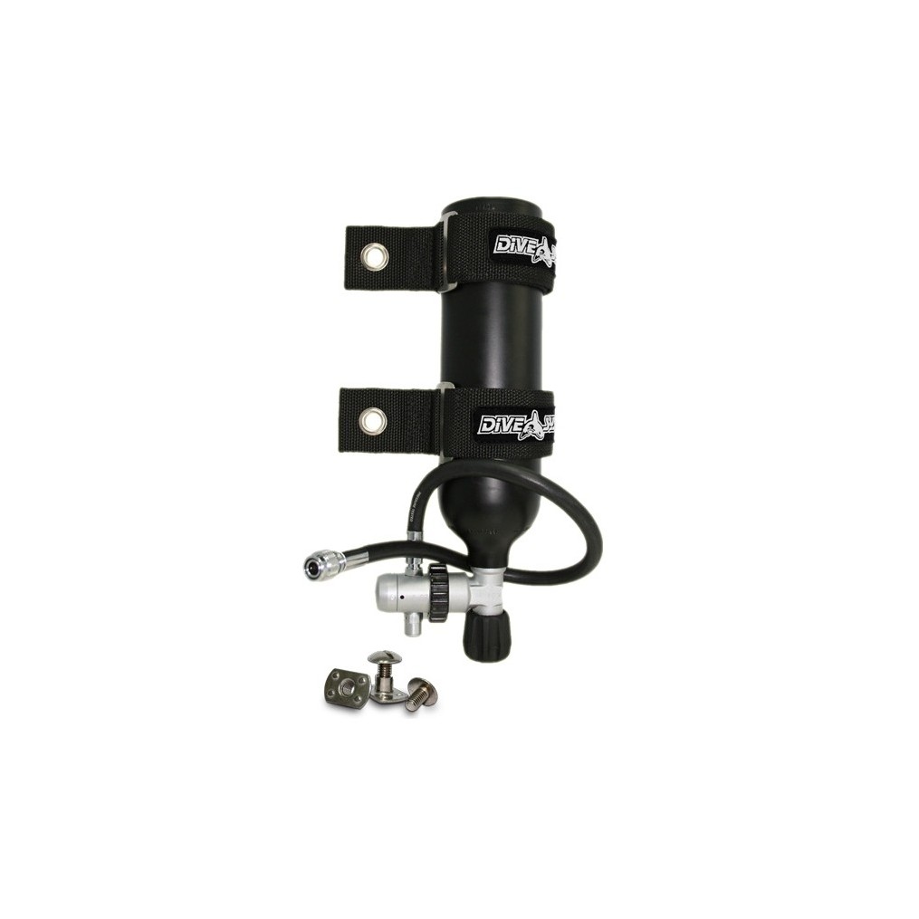 Argon Tank (0,85 L) Mounting Straps (single strap)