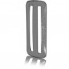 Stainless steel weight belt keeper