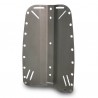 Aluminum backplate