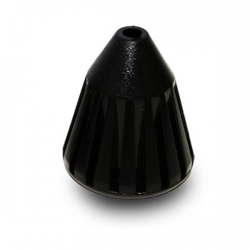 Black valve knob