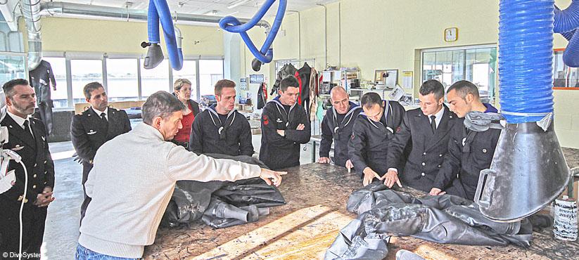 Marina Militare in visita a DiveSystem