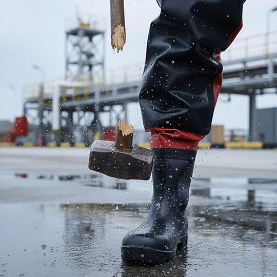 Stivale di sicurezza S5 integrato HazDry