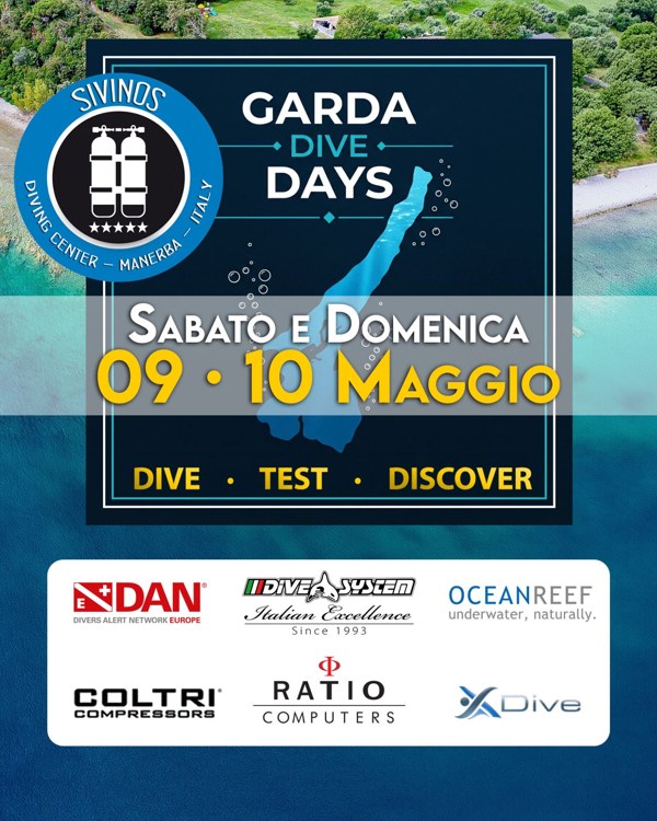 Garda Dive Days 2026 — Locandina
