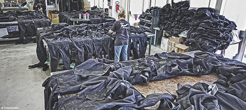 The suit production department