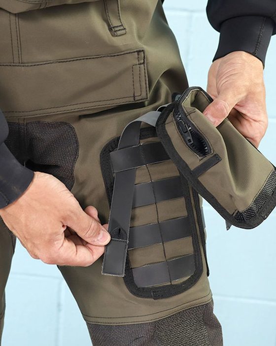 DiveSystem MilPro MOLLE accessories and valves