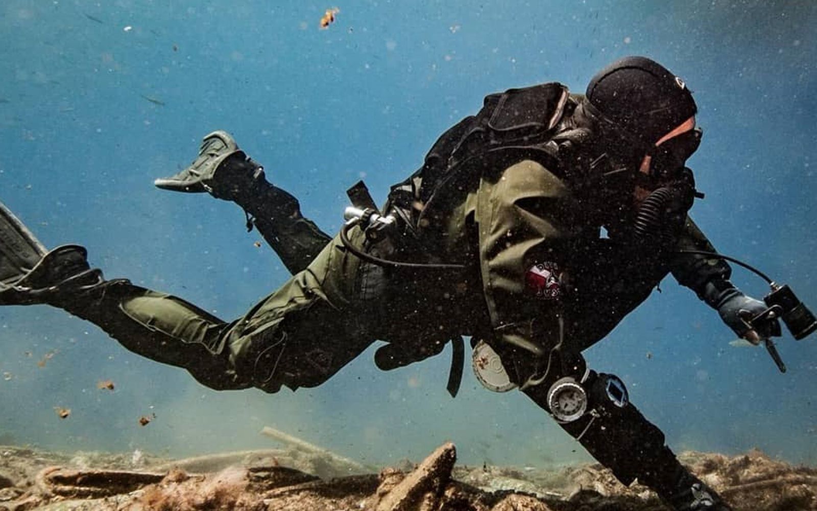 DiveSystem MilPro Solo Shipboarding 414, in use