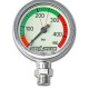 Pressure gauge 450 bar + swivel