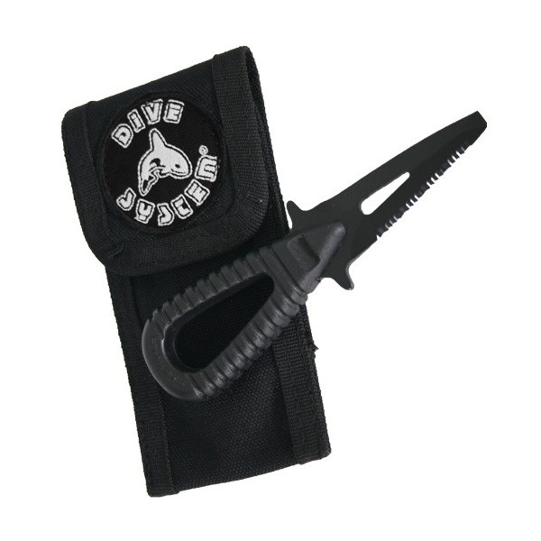 Coltello punta tronca con fodero
