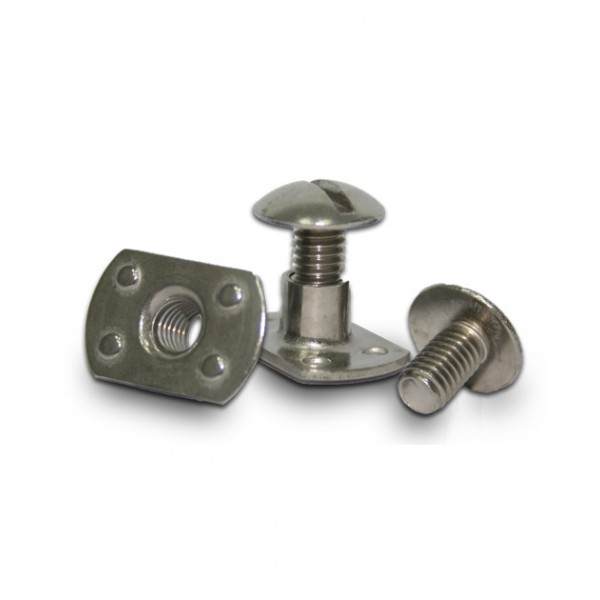 Viti inox a piastrina