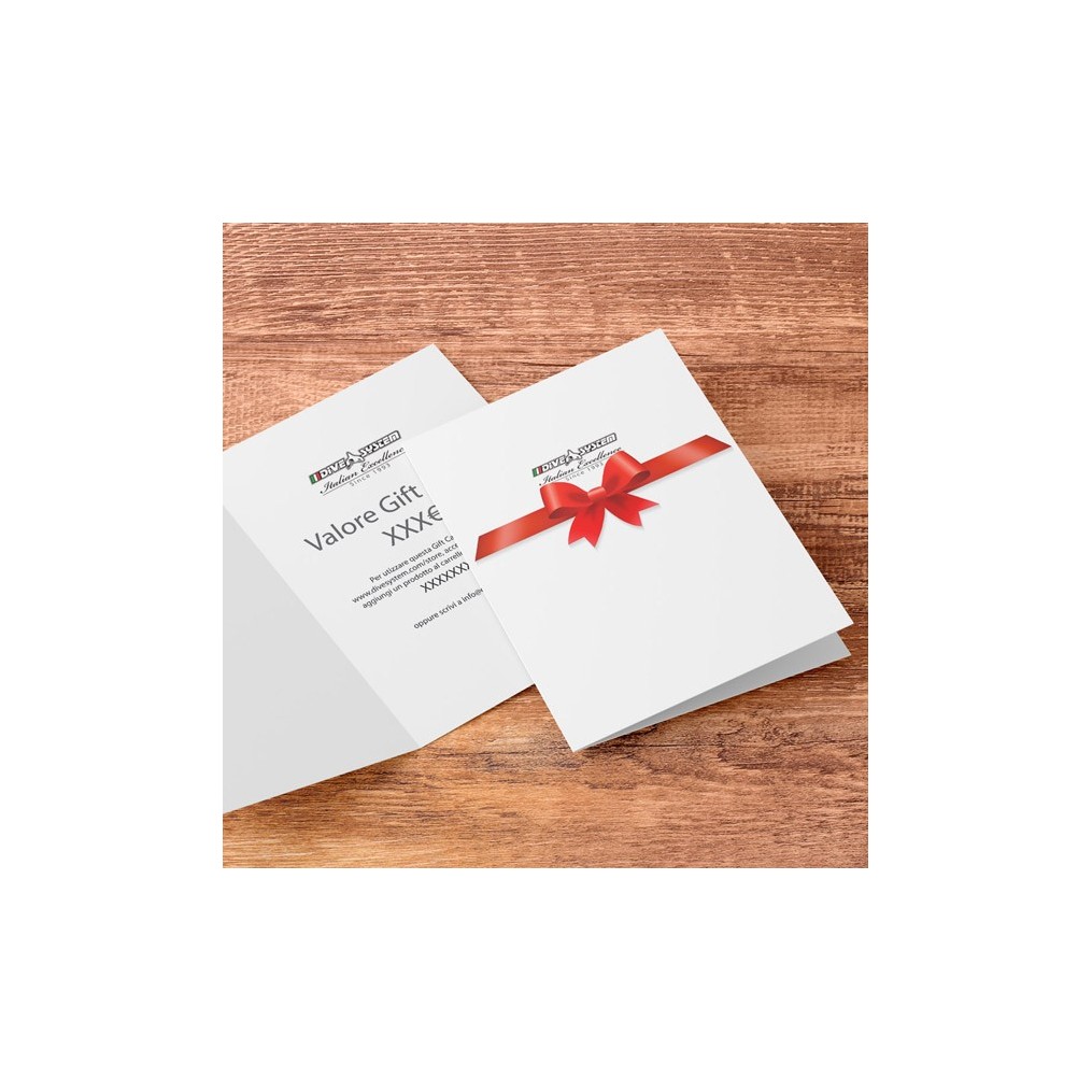 Gift Card DiveSystem