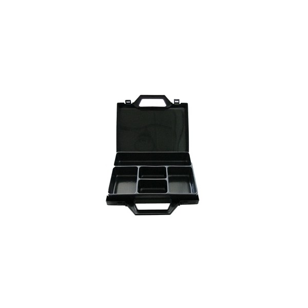 Compartmented plastic box