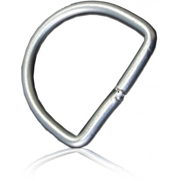D-ring 50 mm in acciaio inox