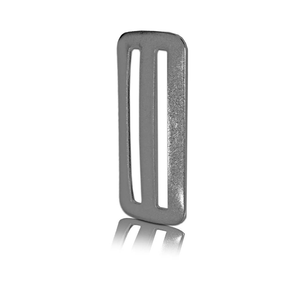Fermabiombo in acciaio inox per nastri da 50mm