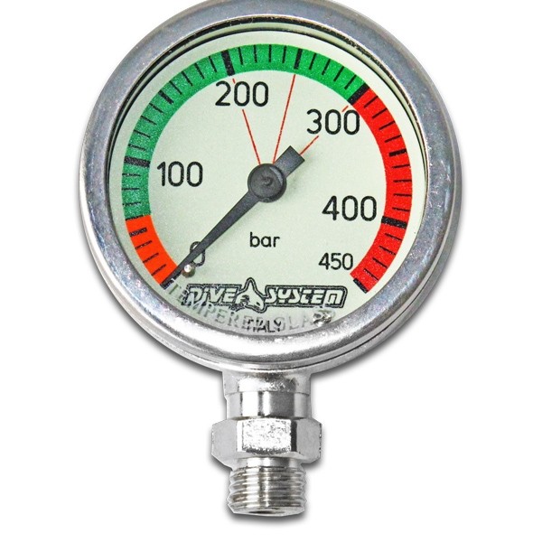 Manometro 450 bar + swivel