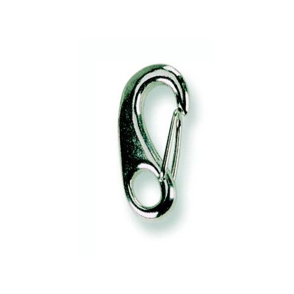 Stainless steel snap link hook shaped 70mm