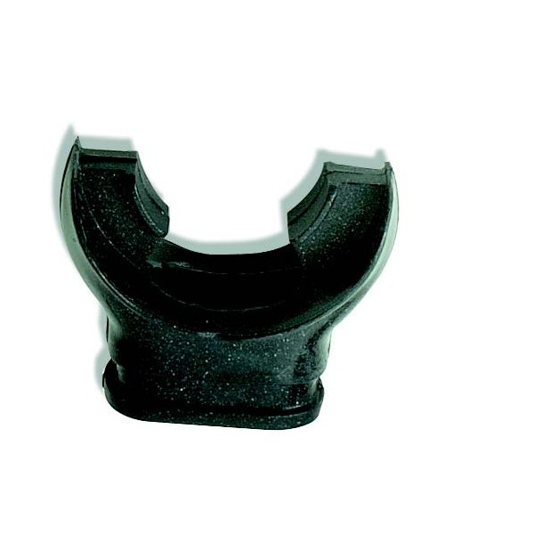 Black silicon mouthpiece with seal