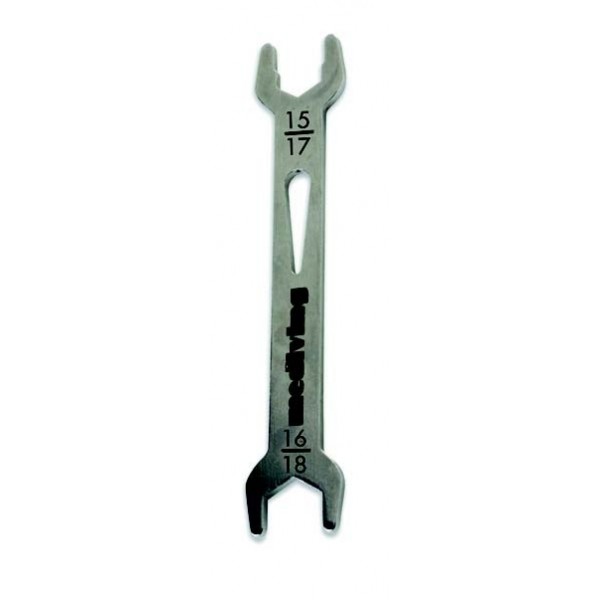 Stainless steel spanner 15-16-17-18 mm Lenght 15 cm