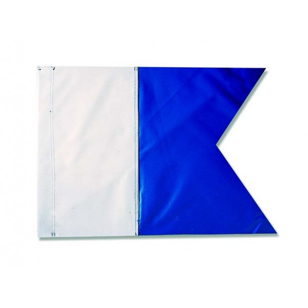 Polyester Alpha dive flag 30x40 cm