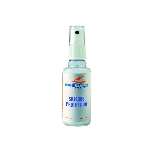 Protective silicon liquid. For maintenance of latex seals (wrist seal, neck seal).