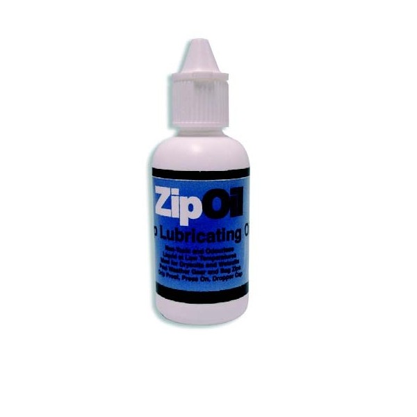 Zip Oil ml. 30. Zip lubricating oil (For bronze zip)