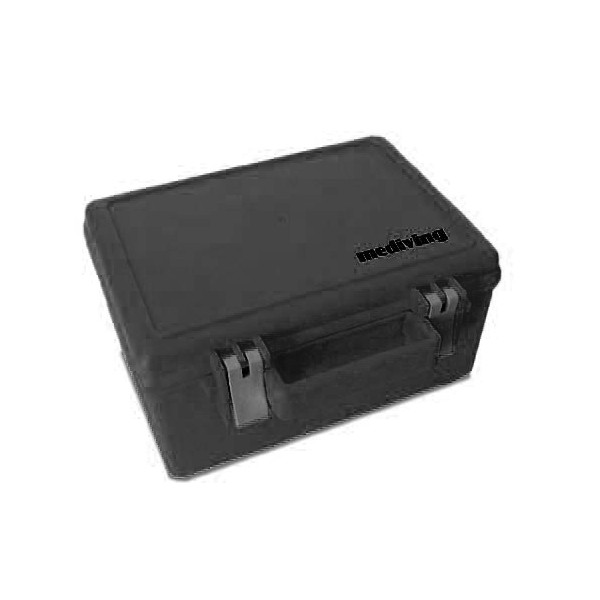 Dry box with handle. 23x17x12 cm Black