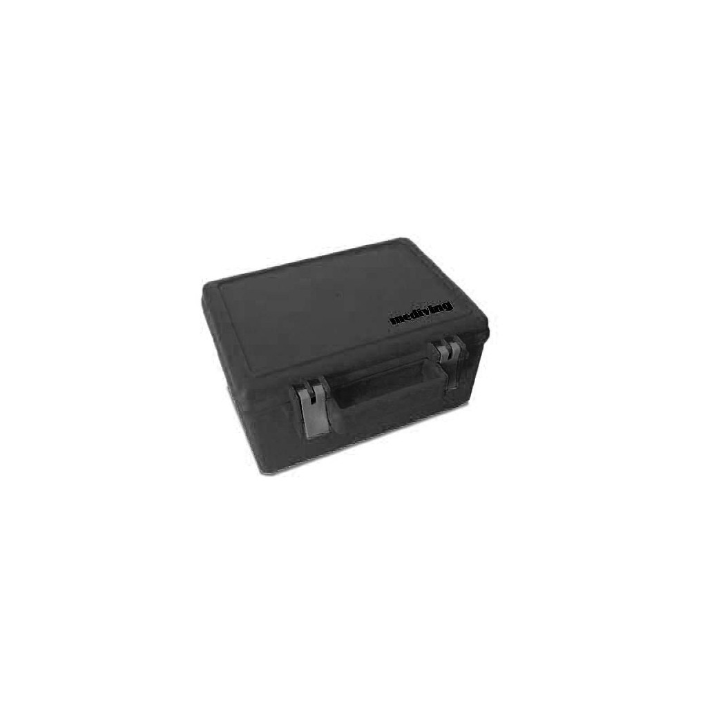Scatola stagna con maniglia. 23x17x12 cm Nero