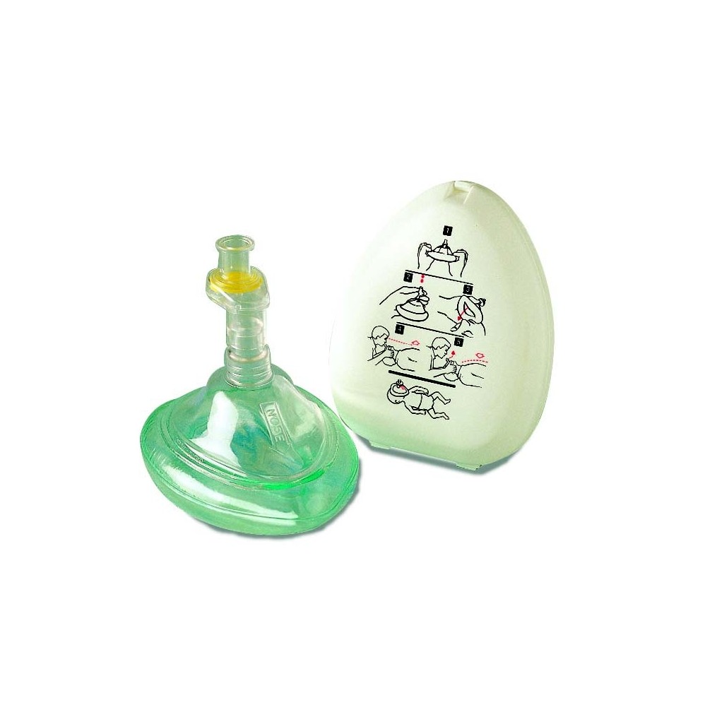 Mascherina primo soccorso tascabile