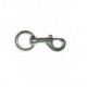 Moschettone inox girevole 120 mm
