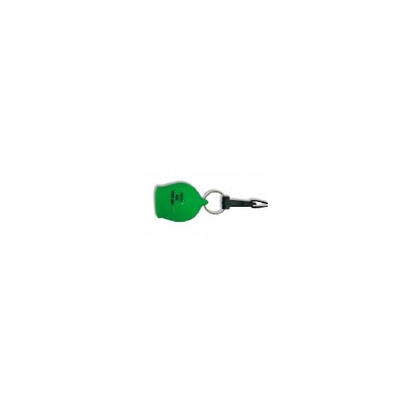 Octopus holder with plastic clip green