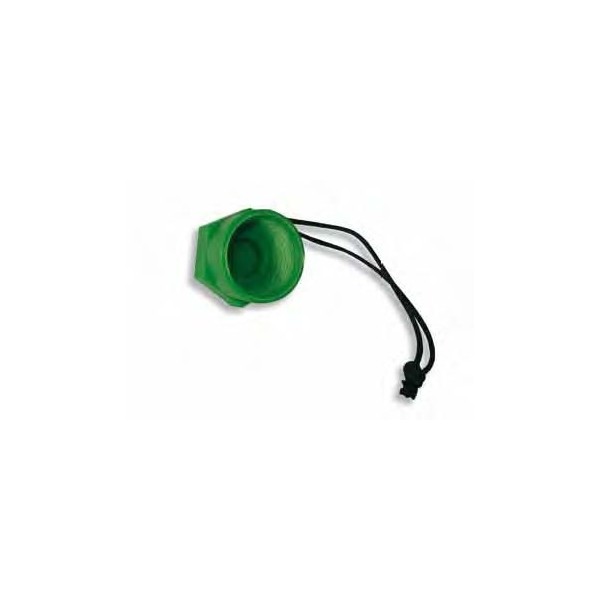 Green DIN regulator cap Nitrox M26x2