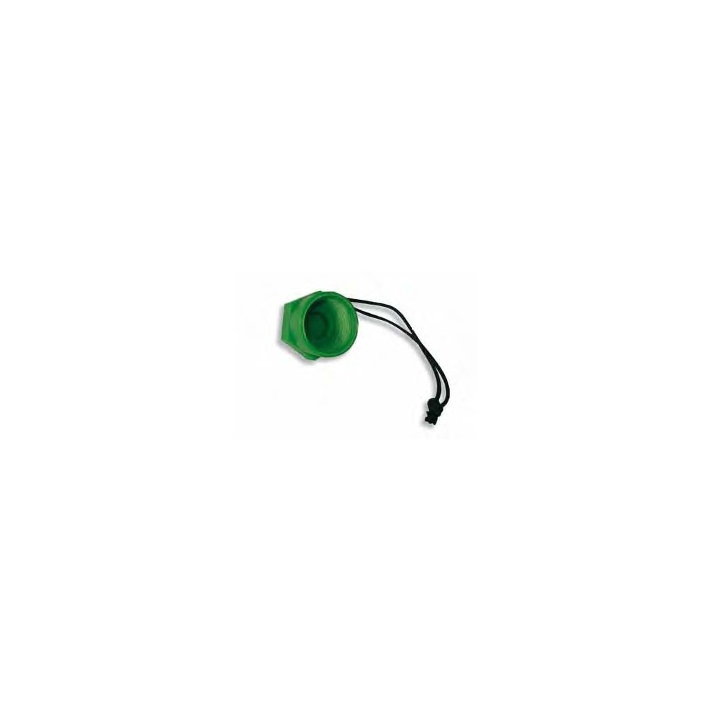 Tappo DIN verde per erogatore M26x2
