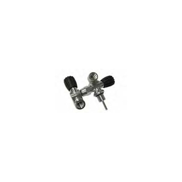 Double valve. 300 BAR M25x2