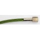 Frusta slim per manometro in treccia 60 cm