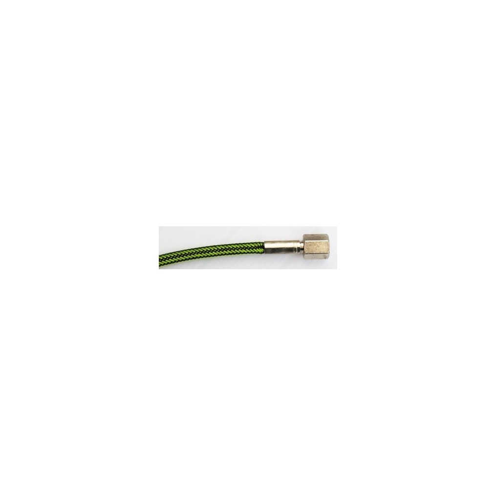 Frusta slim per manometro in treccia 60 cm