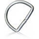 D-ring 50 mm in acciaio inox