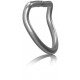 D-ring 50 mm piegato a 45° in acciaio inox