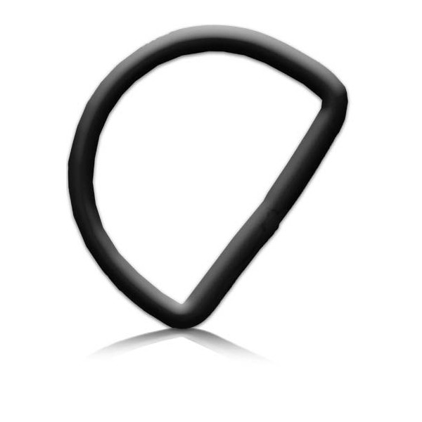D-ring 50 mm in alluminio
