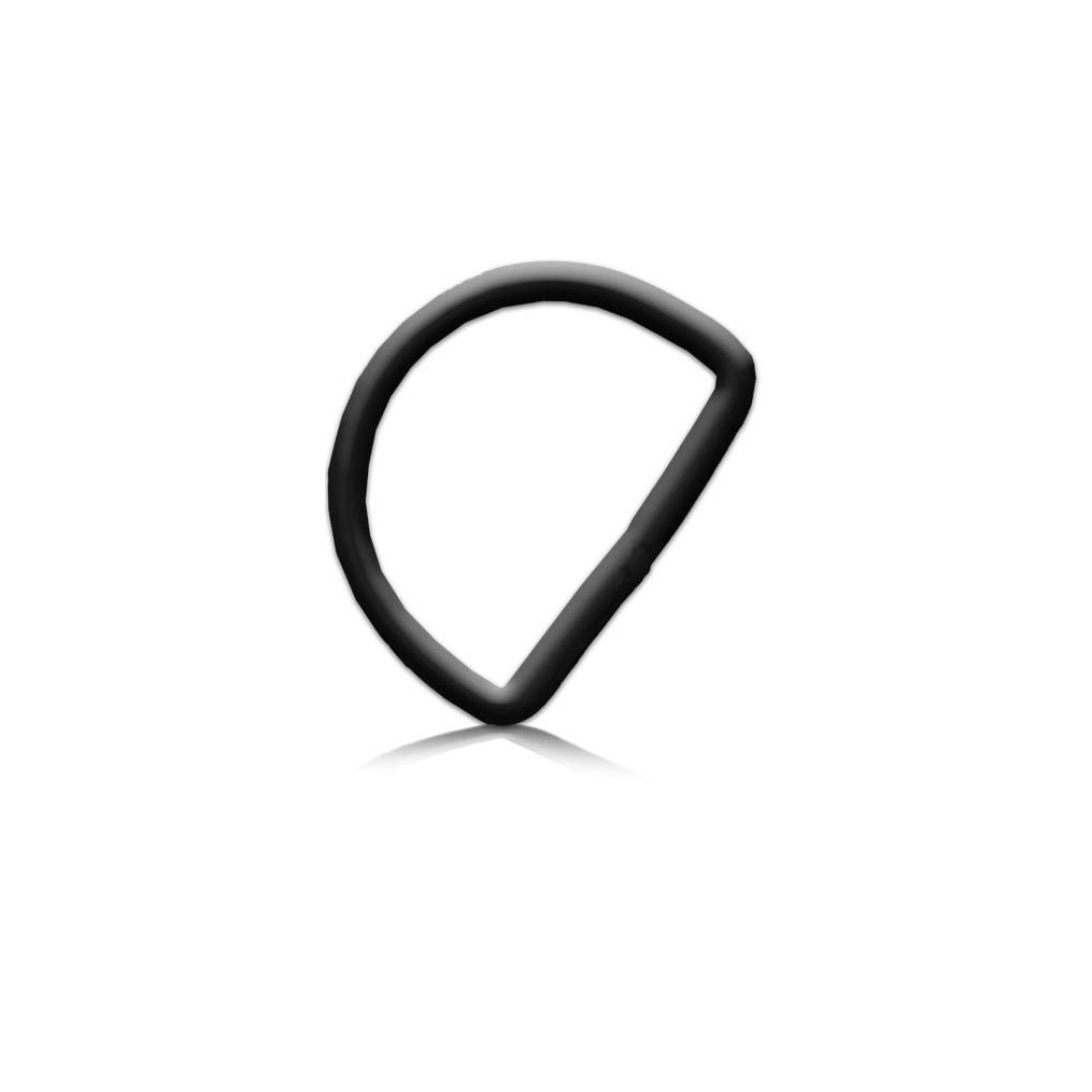 D-ring 50 mm in alluminio